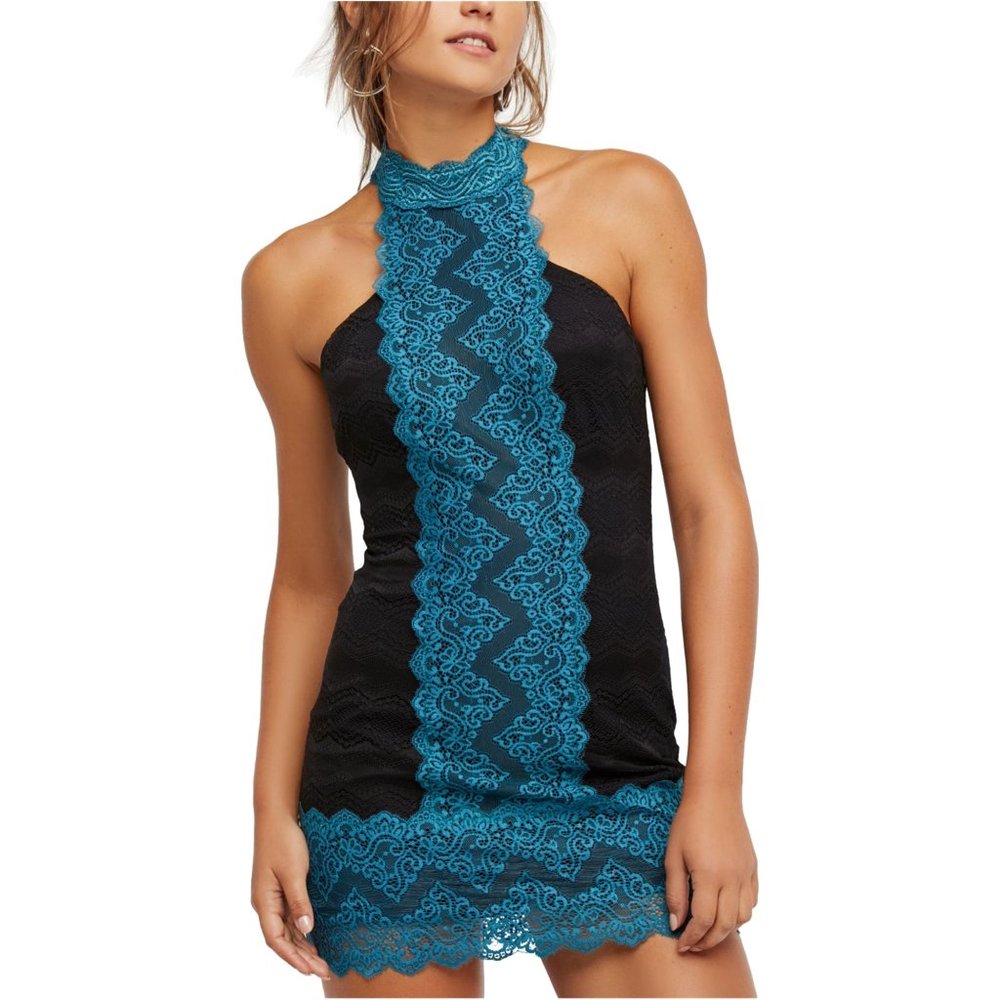 Free People Natasha Lace Mini Dress XS NWT